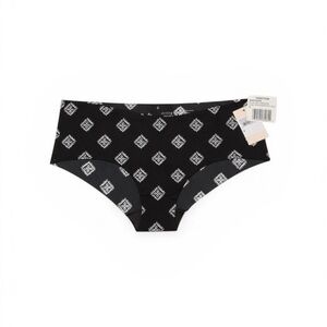 new Shimera 𑗋 Free Cut Hipster Seamless Panty 𑗋 Black Mediterranean Geo Print M